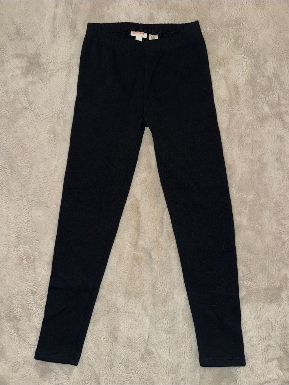 Cat & Jack Black Fleece Lined Leggings